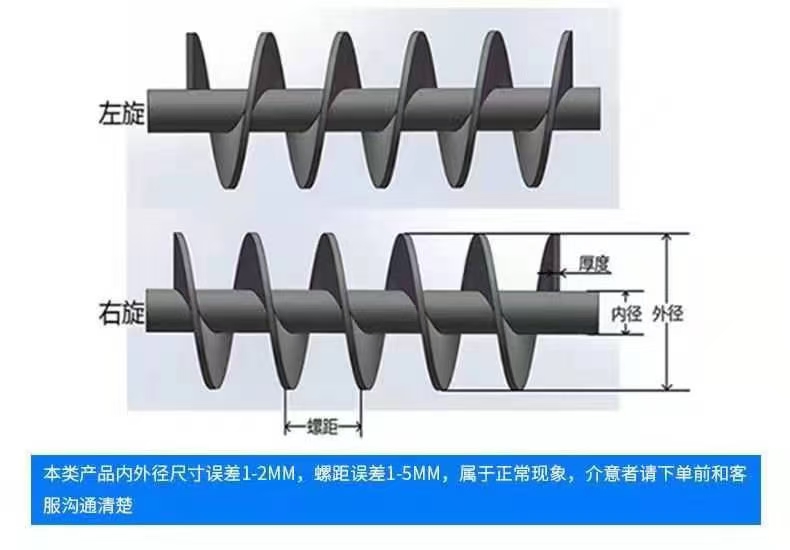 渭南市不锈钢螺旋叶片蛟龙叶片 - 一站式服务