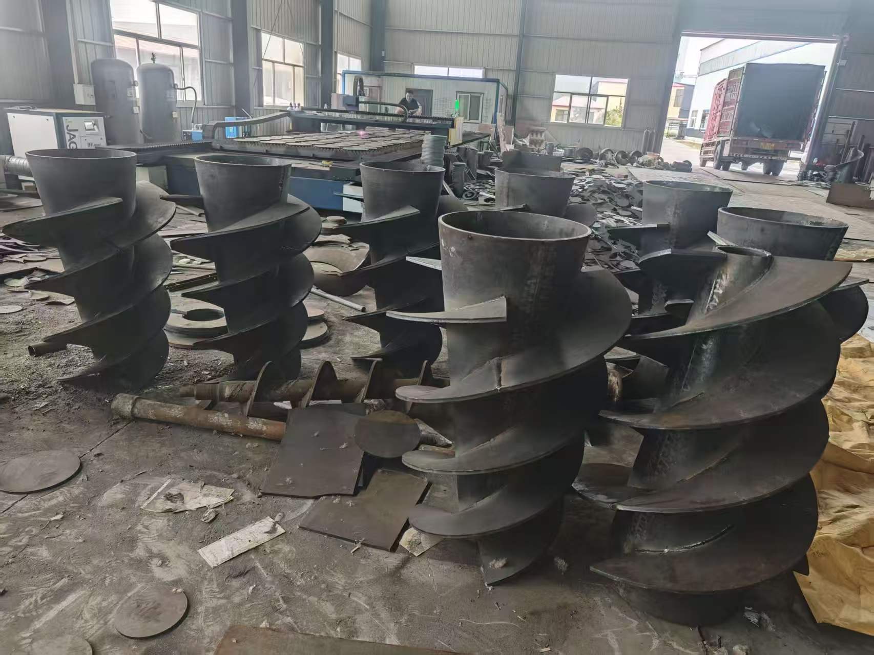 渭南市蛟龙叶片无轴螺旋叶片 - 方案
